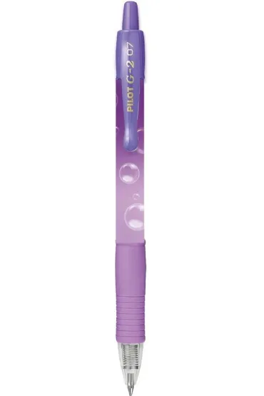 Pilot. D�ugopis �elowy G2 Bubble. Fioletowy. Wk�ad niebieski