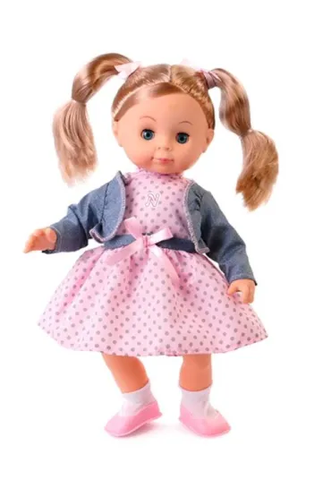 Lalka 39cm Natalia w ubranku kropki PLPLP WB ARTYK 168093 ART