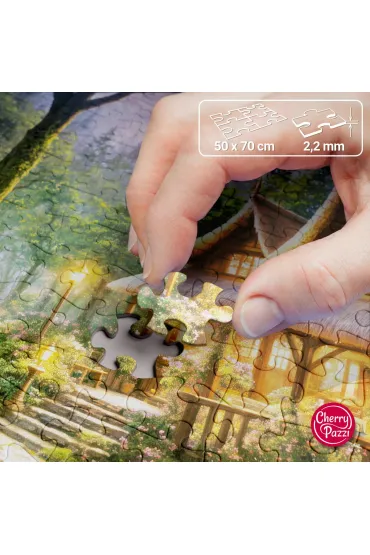 Puzzle 1000 el. Forester's Cottage CherryPazzi