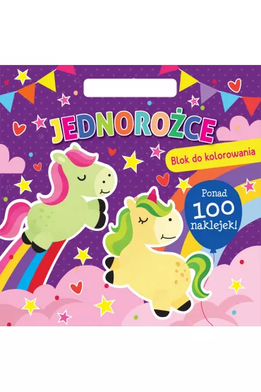 Jednoro�ce. Blok do kolorowania