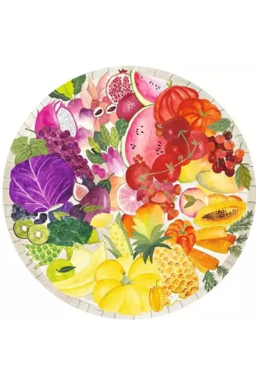 Puzzle 500 el. 2D Paleta kolor�w Owoce i warzywa 17169 Ravensburger