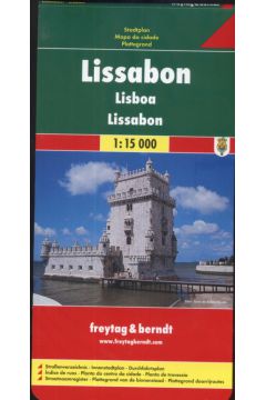Mapa Lizbona 1:15 000