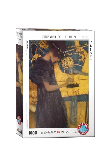 Puzzle 1000 el. Muzyka, Gustacv Klimt Eurographics