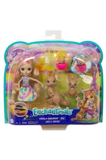 Enchantimals Rodzina Wielopak GTM31 Mattel