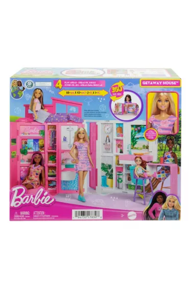 Barbie Fashionistas. Przytulny domek + Lalka HRJ77 Mattel