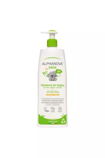 Alphanova Bebe Od�ywczy �el do mycia sk�ry suchej i atopowej 500 ml