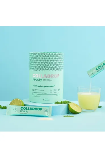 Aura Herbals Colladrop Beauty kolagen Hmg™ 10000 Mg Mojito 30 x 10.7 g