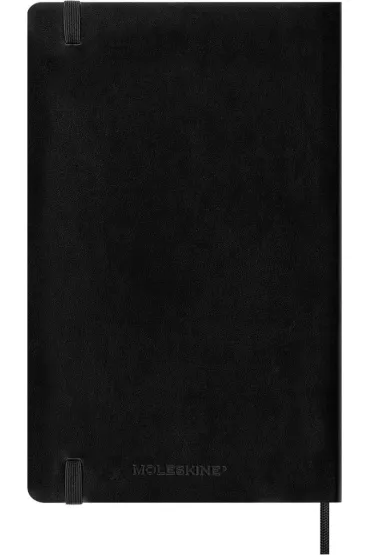 Kalendarz 2026 12M Moleskine L mi�kka oprawa czarny 13x21cm