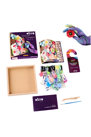 Sensory Art Okto Wood&Craft Zr�b w�asne kwiaty Romans
