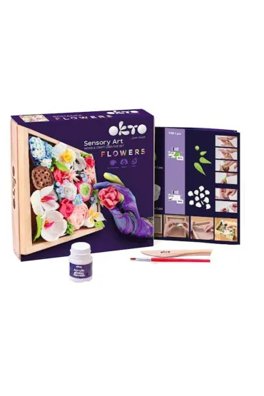 Sensory Art Okto Wood&Craft Zr�b w�asne kwiaty Romans