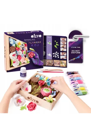 Sensory Art Okto Wood&Craft Zr�b w�asne kwiaty Romans