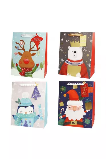 incood. Torba prezentowa 26x32 �wi�ta brokat hot stamp