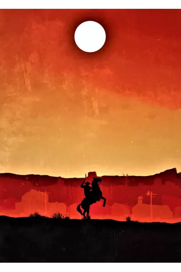 Red Dead Redemption Vintage Poster v2 - plakat 61x91,5 cm