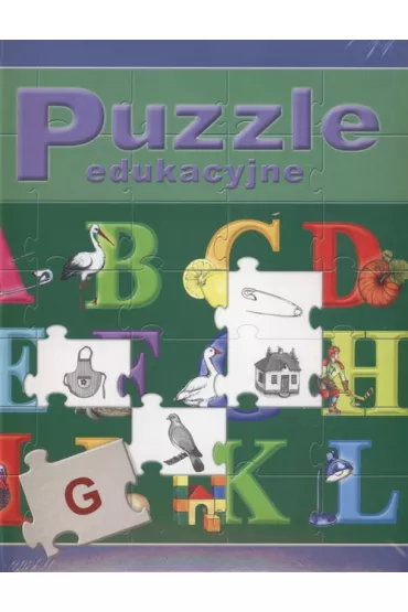Puzzle edukacyjne. Od litery do s�owa. Dwie plansze Epideixis
