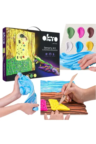 Sensory Art Okto Zestaw kreatywny - Poca�unek 30x40 cm