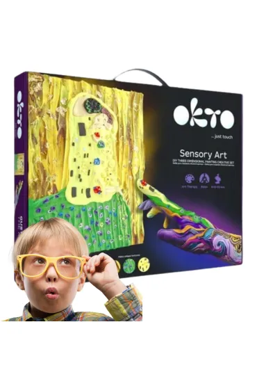Sensory Art Okto Zestaw kreatywny - Poca�unek 30x40 cm