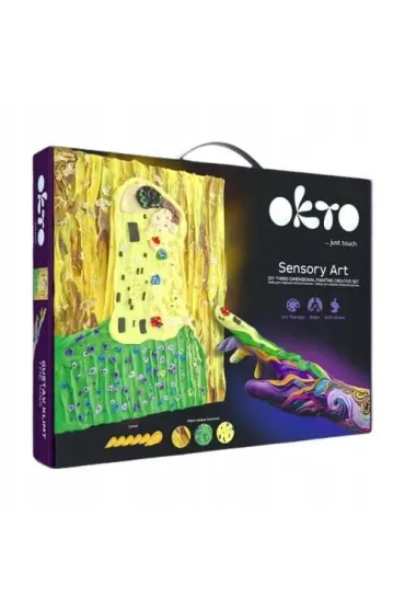 Sensory Art Okto Zestaw kreatywny - Poca�unek 30x40 cm