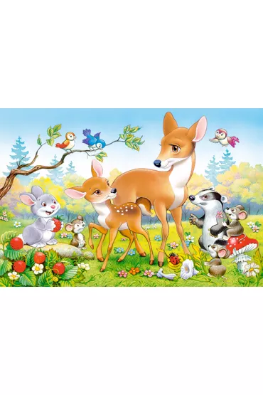 Puzzle maxi 40 el. Little Deer Castorland