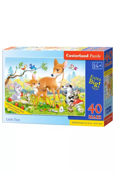 Puzzle maxi 40 el. Little Deer Castorland