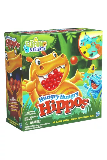 Gra zr�czno�ciowa Hasbro G�odne hipcie (98936) *