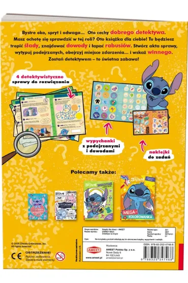 DISNEY STITCH. DETEKTYW NA TROPIE