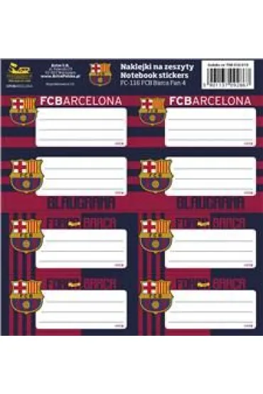 Astra Naklejki FC Barcelona