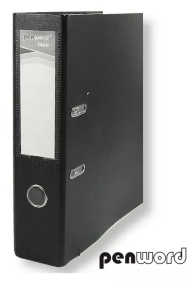 Penword Segregator A4 z okuciem czarny 7.5 cm