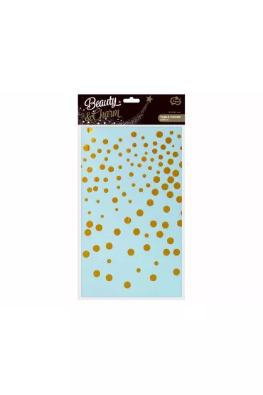 Godan Obrus foliowy B&C z�ote groszki 137x183 cm