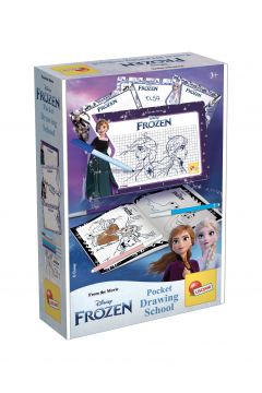 Kompaktowa szkoa rysowania Frozen Lisciani