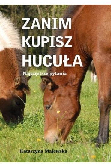 Zanim kupisz hucuła. Najczęstsze pytania