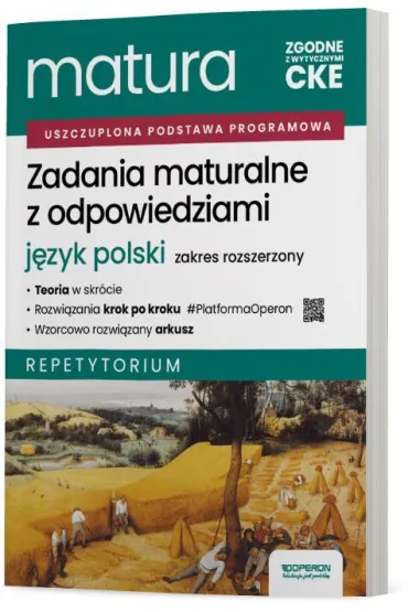 Matura 2026. J�zyk polski. Zadania maturalne z odpowiedziami. Repetytorium. Zakres rozszerzony - Renata Janicka-Szyszko, Urszula Jagie��o, Aleksandra Marzec