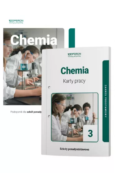 Chemia 3. Podr�cznik i karty pracy. Szko�y ponadpodstawowe. Zakres podstawowy - Maria Barbara Szczepaniak, Irena  Byli�ska