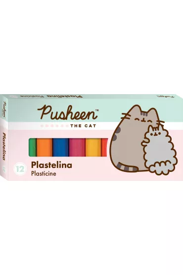 St. Majewski Plastelina Pusheen 12 szt.