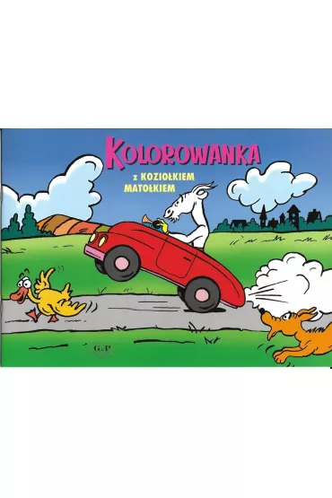 Kolorowanka z Kozio�kiem Mato�kiem - autko