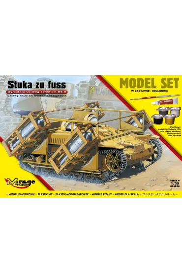 Zestaw modelarski - Renault UE (f)-sWG "STUKA zu FUSS" Mirage Hobby