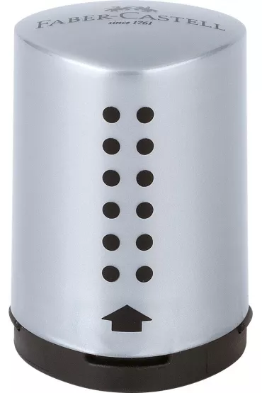 Faber-Castell Temper�wka Grip 2001 Mini - srebrna (183700)