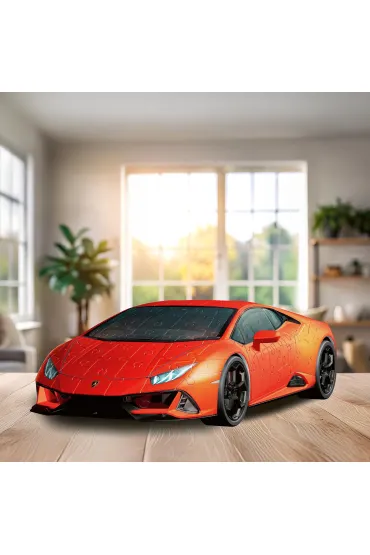 Puzzle 3D Lamborghini Huracn EVO-Arancio Ravensburger