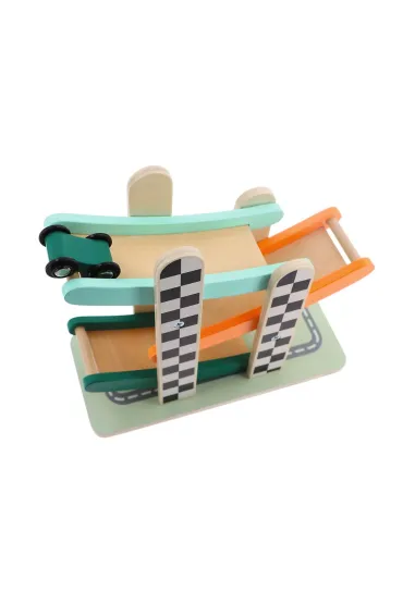 Zabawka drewniana - Racing cars tower TREFL