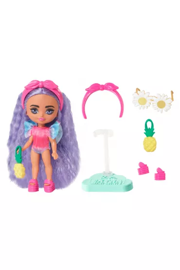 Barbie Extra Fly Mini Minis Lalka Plaowa HPN06 Mattel