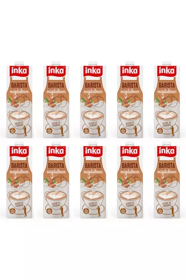 Inka Barista Napj migdaowy zgrzewka 10 x 1 l