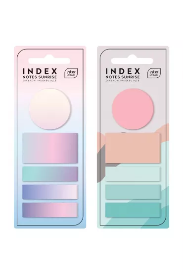 Interdruk Zak�adki indeksuj�ce Sunrise mix 125 szt.