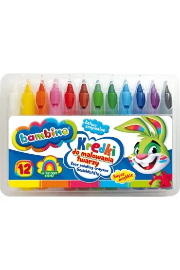 St. Majewski Kredki do malowania twarzy Bambino 12 kolor�w