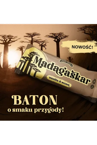 Zmiany Zmiany Baton waniliowo-sezamowy Madagaskar Zestaw 6 x 40 g
