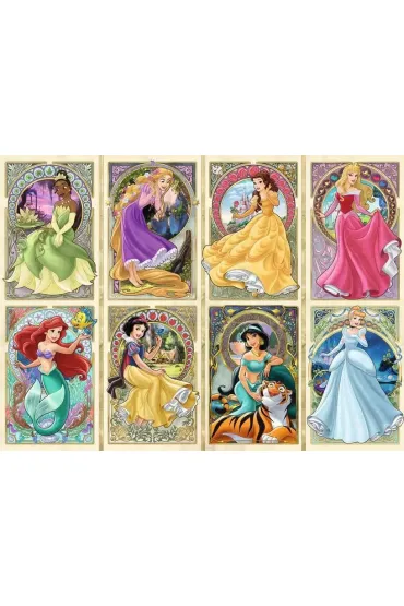 Puzzle 1000 el. Ksi�niczka Art Nouveau Ravensburger
