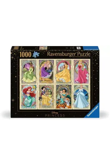 Puzzle 1000 el. Ksi�niczka Art Nouveau Ravensburger