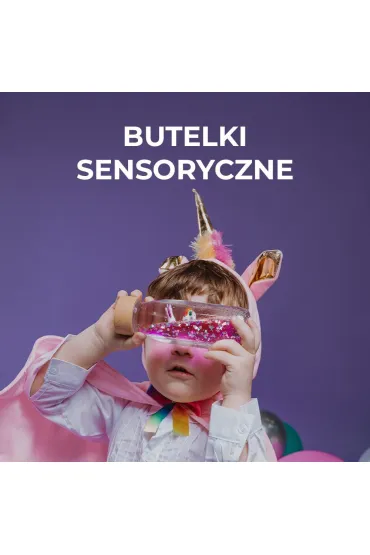 Petit Boum Butelka sensoryczna Float zielona