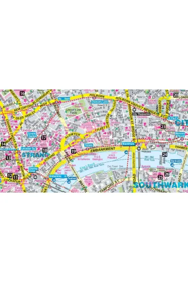 Londyn map&guide PL laminat 2024 - Joanna Moczy�ska, Maria Galek-Tanaka