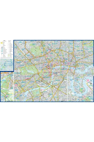 Londyn map&guide PL laminat 2024 - Joanna Moczy�ska, Maria Galek-Tanaka