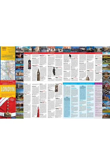 Londyn map&guide PL laminat 2024 - Joanna Moczy�ska, Maria Galek-Tanaka