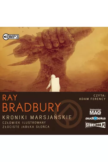 Audiobook Kroniki marsja�skie cz�owiek ilustrowany z�ociste jab�ka s�o�ca CD - Ray Bradbury